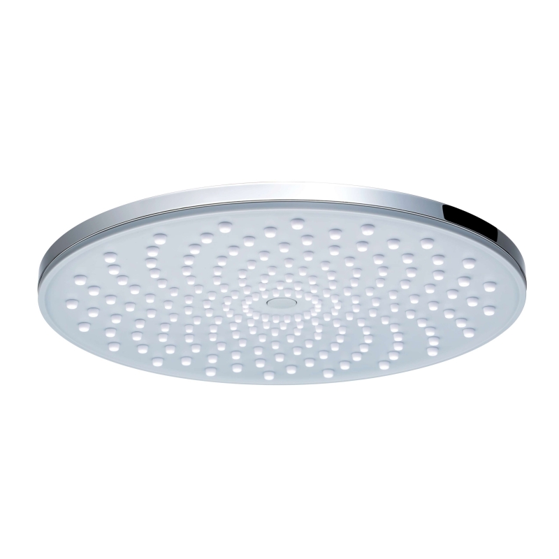 9" Big Faceplate Modern Bathroom Fitting Round Rain Shower